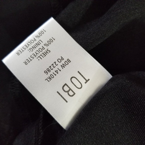 Tobi Black Spaghetti Strap Embellished Party Dress - Picture 6 of 8